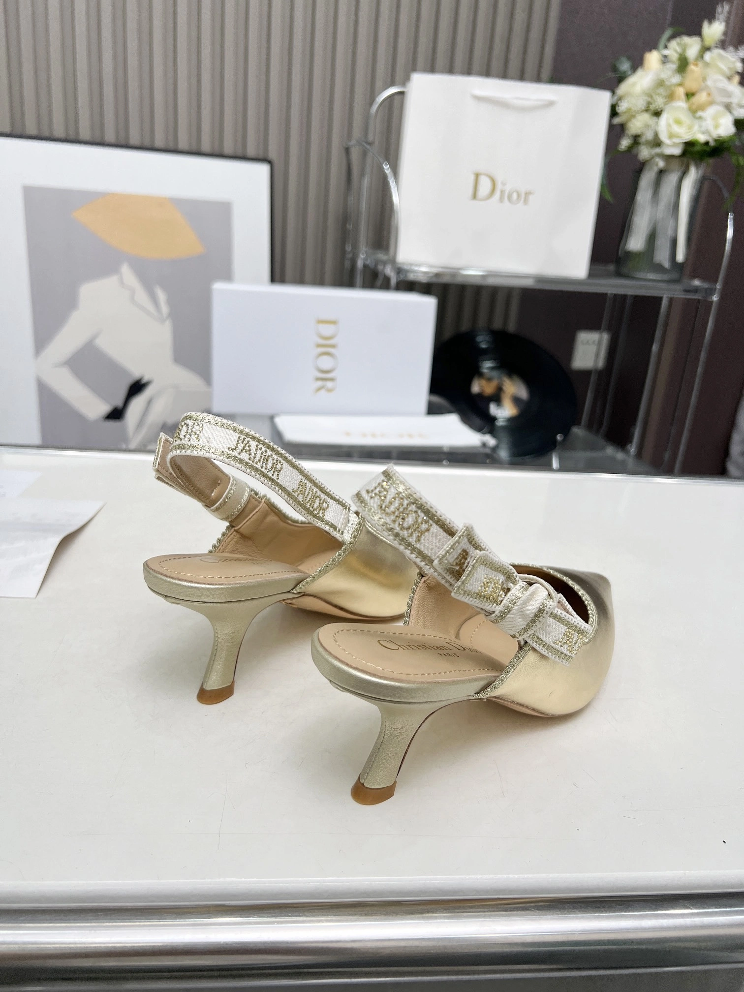 COCO-- 4ior KCV163LAL_S71K sheepskin Heel height： 6.5CM item:D-X000J1727
